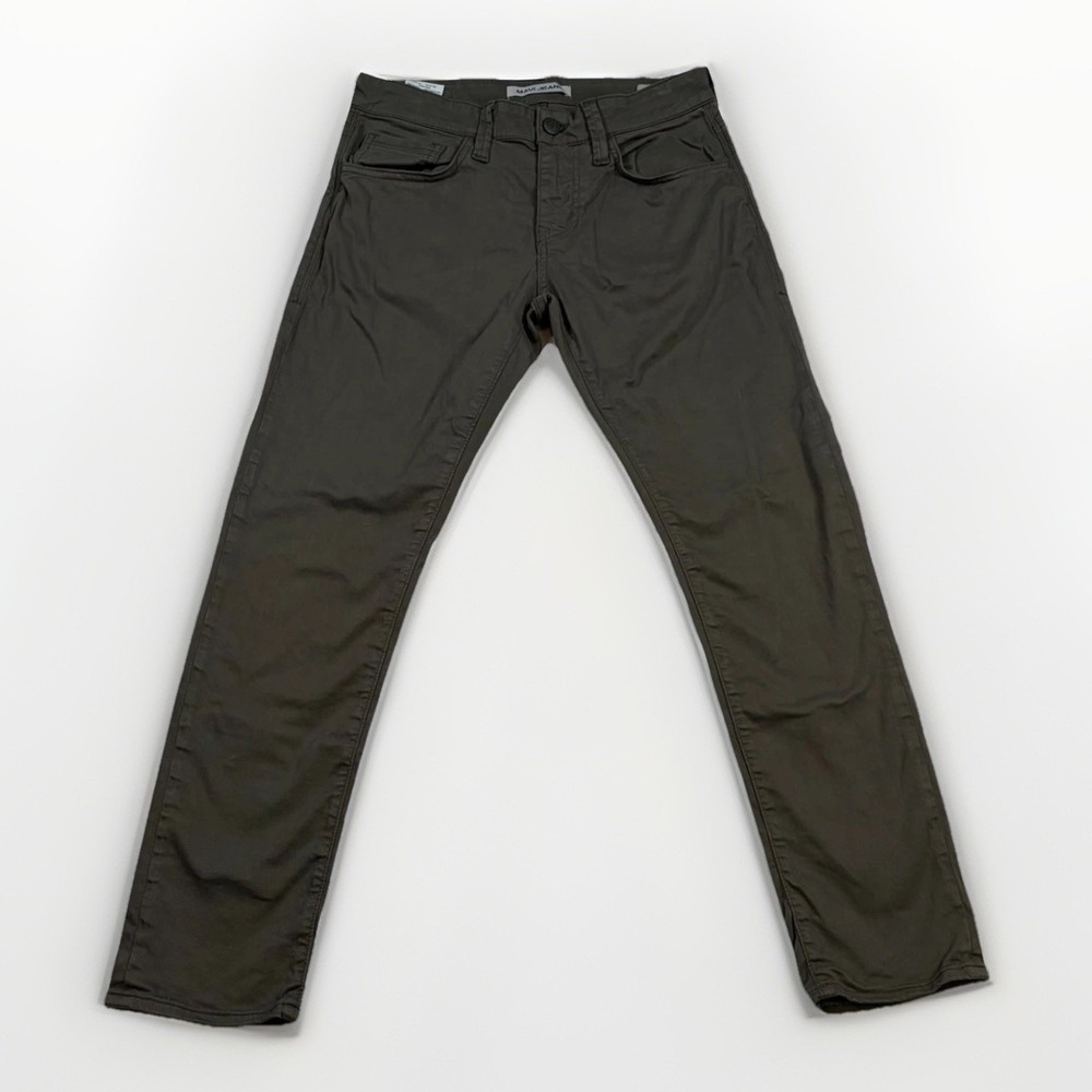 Mavi Jake Slim Leg Pants‎ Mens 28x28 Olive Green Stretch Chino 0042221261